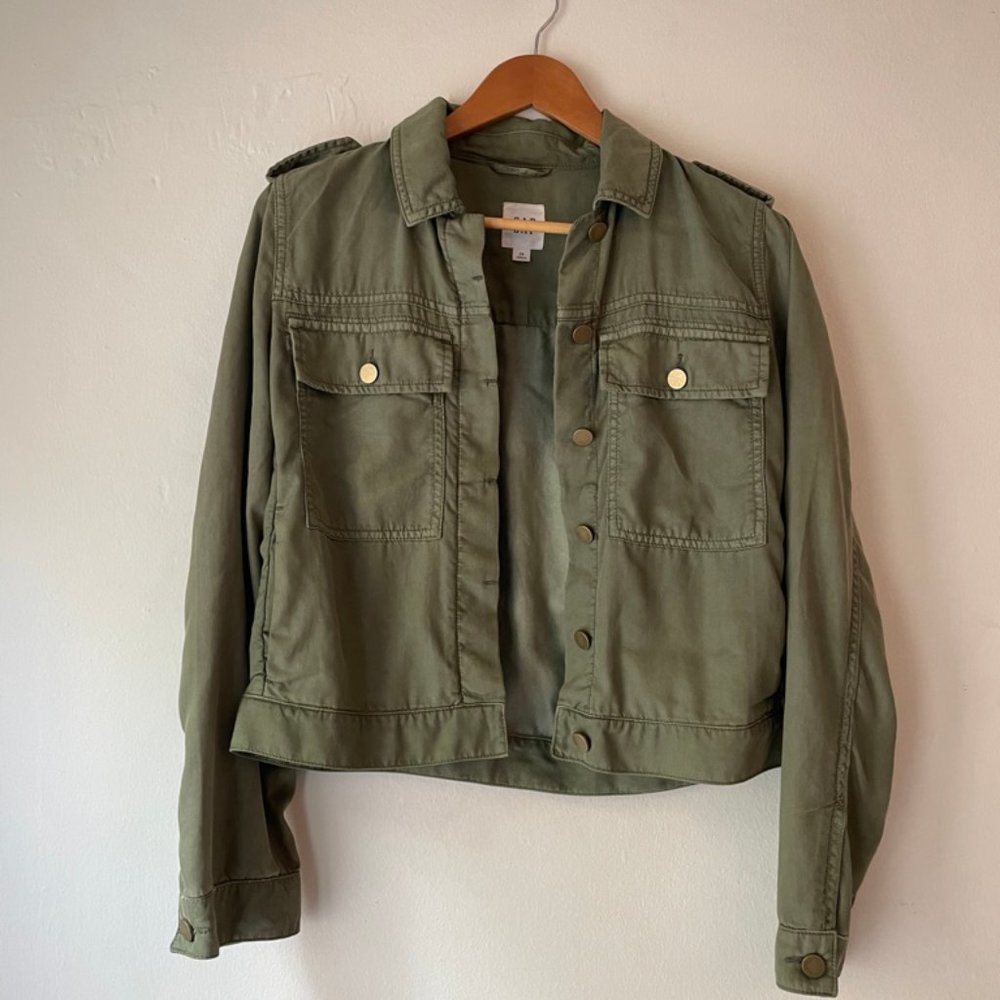 GAP XS Jacket w/ Gold Buttons - LIKE NEW